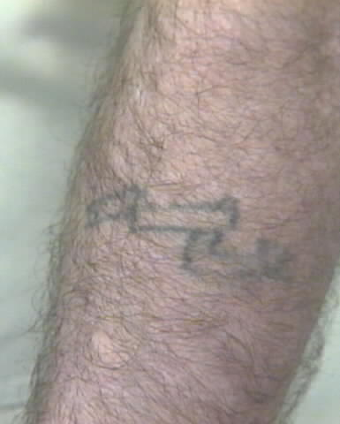 Right forearm tattoo
