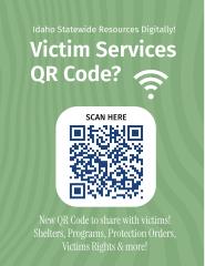 Victim Services Resources QR Code